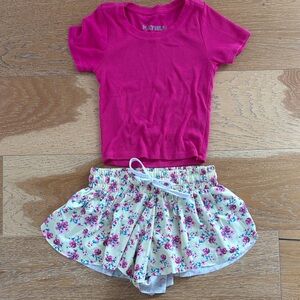 Katie J top and short Set